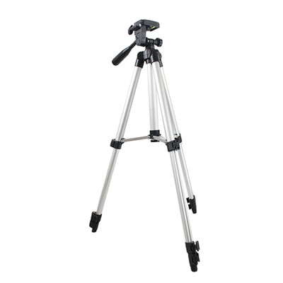 

The weather is good mobile phone self-timer micro single digital camera portable tripod phone rack self-timer set Canon Nikon DV travel partner S1012 silver 13M