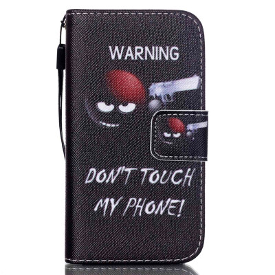 

Sharpshooter Design PU Leather Flip Cover Wallet Card Holder Case for SAMSUNG S4MINI