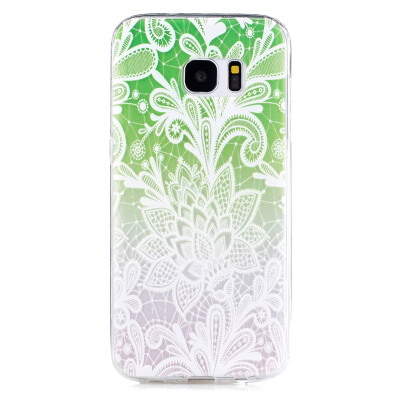 

Green gradient Pattern Soft Thin TPU Rubber Silicone Gel Case Cover for SAMSUNG GALAXY S7 Edge