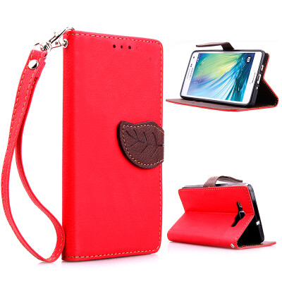 

Red Design PU Leather Flip Cover Wallet Card Holder Case for Samsung Galaxy A3/A300