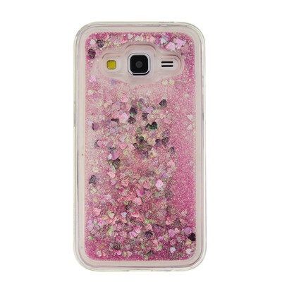 

Динамический Quicksand Блеск наливные Мягкая ТПУ чехол для SAMSUNG G360