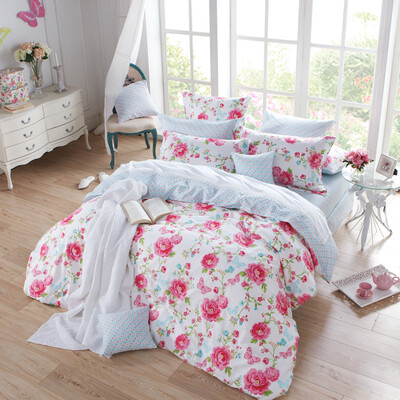 

Dohia cotton bed set/bed kit (duvet cover/bed sheet/pillowcase)