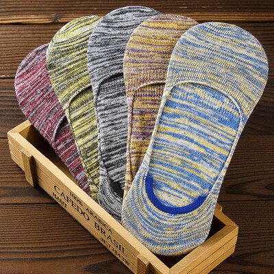 

[Jingdong supermarket] Palando (PLANDOO) socks Ms. casual cotton socks spring and summer thin models in the tube female socks saddle wind sports socks five pairs of uniforms
