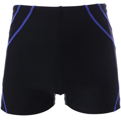 

YINGFA YINGFA swim trunks leisure hot spring men&39s swim trunks beach training lines with lines flat swim trunks Y3018-1 black L