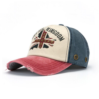 

(IKEWA) BQM020LAN Cross Star Letter Mud Retro Бейсбольная шляпа Мужская дама Cap Blue
