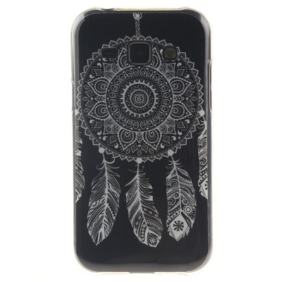 

Black wind chimes Pattern Soft Thin TPU Rubber Silicone Gel Case Cover for SAMSUNG Galaxy J1