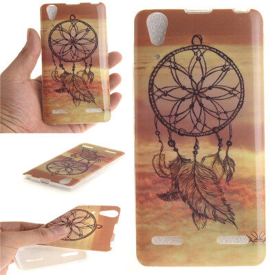 

Dreamcatcher Pattern Soft Thin TPU Rubber Silicone Gel Case Cover for Lenovo A6000