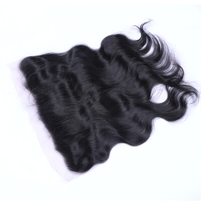 

Lace Frontal Closure Brazilian Body Wave 13x4 with Baby Hair Unprocessed Virgin Human Hair Swiss Lace Frontal