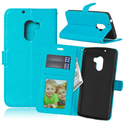 

BlueStyle Classic Flip Cover with Stand Function and Credit Card Slot for Lenovo A7010