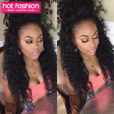 

Hot Fashion Hair Cheap Indian Hair Bundles 4 Pcs Lots 8A Grade Unprocessed Virgin Indian Deep Wave Hair Products Free Shipping