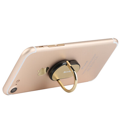 

Bunkers Benks multi-function mobile phone bracket metal ring buckle rotating bracket car bracket for Apple Huawei millet&other mobile phone gold