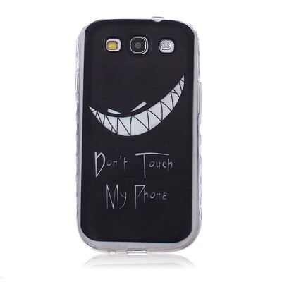 

Bad laugh Pattern Soft Thin TPU Rubber Silicone Gel Case Cover for SAMSUNG GALAXY S3 I9300