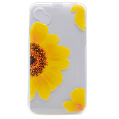 

Sunflower Pattern Soft Thin TPU Rubber Silicone Gel Case Cover for Wiko Sunny