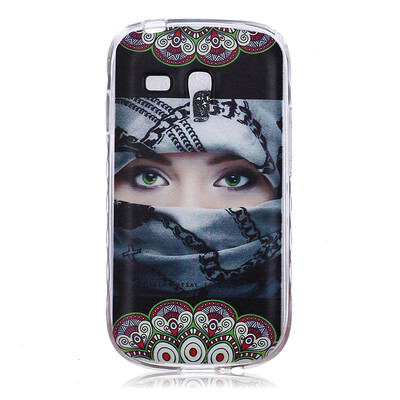 

Arabian girl Pattern Soft Thin TPU Rubber Silicone Gel Case Cover for SAMSUNG GALAXY S3 Mini I8190