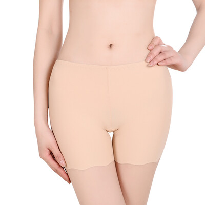 

Ms Langsha anti-light safety pants no trace high waist three points ladies leggings color black one 170L each