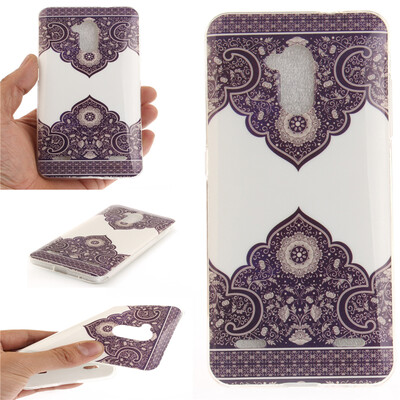 

Диагональ тотем шаблон Мягкий чехол тонкий ТПУ резиновый силиконовый гель чехол для ZTE Blade V7 Lite