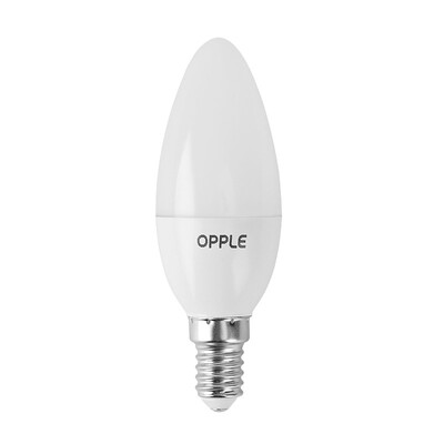 

【Jingdong Supermarket】 Op lighting (OPPLE) LED light bulb crystal candle bubble E14 lamp cap small screw mouth C35 white candle bubble bubble bubble 3w warm white
