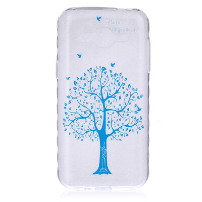 

Blue tree Pattern Soft Thin TPU Rubber Silicone Gel Case Cover for SAMSUNG GALAXY J2