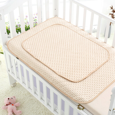 

Babyprints newborn babies with diapers paddle cotton thicker washable care mats menstrual pad baby diaper mats large colored stripes 2 packs