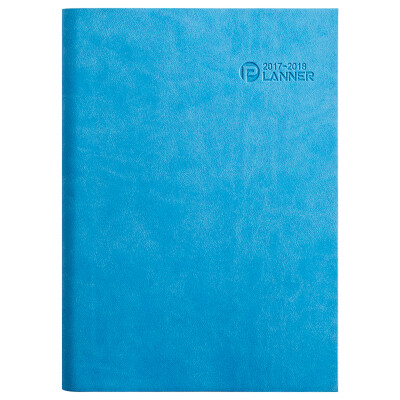 

Guangbo (GuangBo) 16 months calendar note book / hand book / efficiency manual 17 years in June - 18 years in September blue FB60324