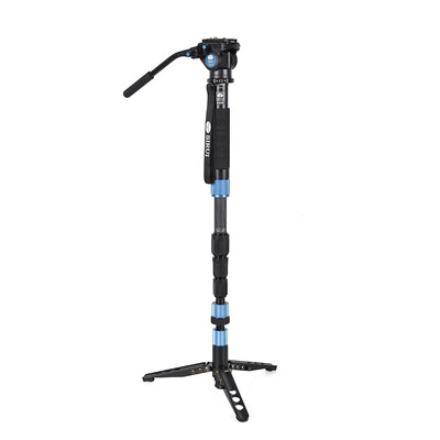 

SIRUI Monopod P424SR + VH10 Углеродное волокно Haematobrax Nikon Canon SLR Стойка для фотоаппарата со съемной штативной камерой для фотоаппарата Universal