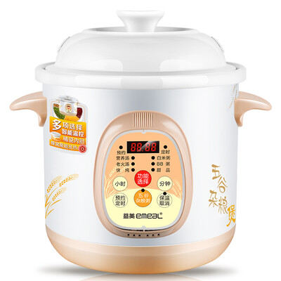 

Yimi (EMEAL) электрическое тушеное горшочное кашу с супом время хранения 3.5L YM-D435EW