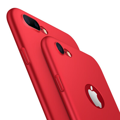 

Плюс отличная iPhone7 телефона оболочка / защитный рукав яблока 7 матовое Выдерживает падение защитной оболочки красной кожи чувствовать себя жесткие серии оболочки