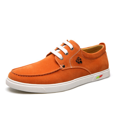 

EGCHI men's wear-resistant suede fashion casual board shoes