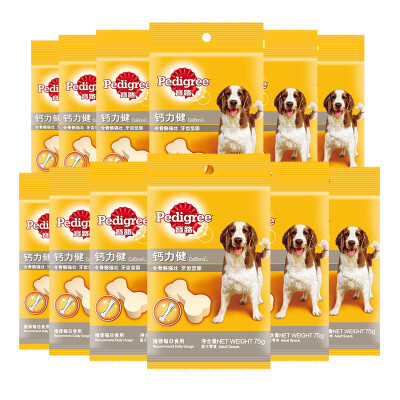 

Po Road Pet Snack Dog Snacks Adult Calcium Calorie milky taste 75g single pack