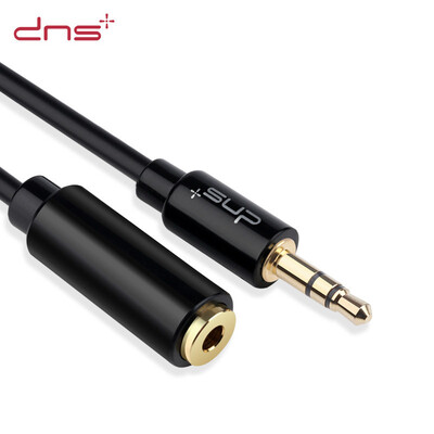 

And macro D & S DNS2010 AUX handsfree call car audio line car with 35mm male to female headphones audio box line male to female 1 m black