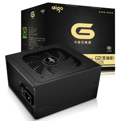 

Aigo Rated 350W G2 Desktop PC Power (Dual Forward / Active PFC / 12V High Current / Three Years Warranty