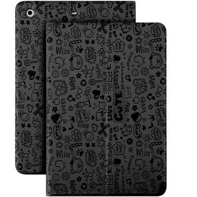 

BIAZE Apple iPad Mini2 / 3/1 Чехол для случая и света Light Light Intelligent Sleep Sleeve Little Witch Series PB01-Black