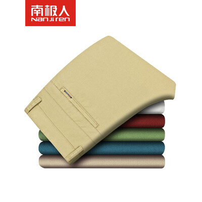 

Nanjiren Мужские деловые хлопковые повседневные брюки