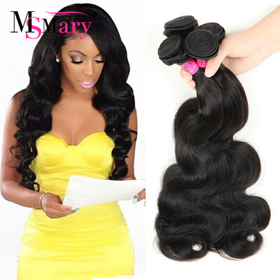

Ms Mary Hair Cheap Malaysian Body Wave 3 Bundles 7A Unprocessed Malaysian Virgin Hair Body Wave Remy Hair Bundles Human Hair
