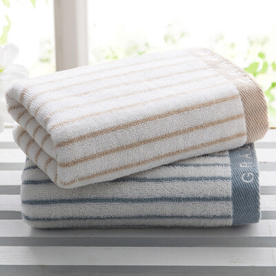 

Grace towels home textiles cotton jacquard towels thickened to increase the absorbent towel two red brown 125g Article 76 34cm