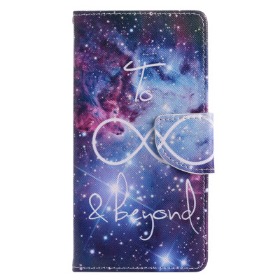 

Starry Sky Design PU Leather Flip Cover Wallet Card Holder Case for SONY XZ