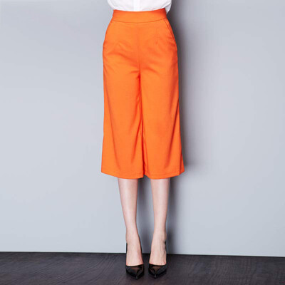 

Marc Rebecca (Marc Rebecca) seven pants wild straight casual pants thin section of seven casual pants trousers 61015K orange S code
