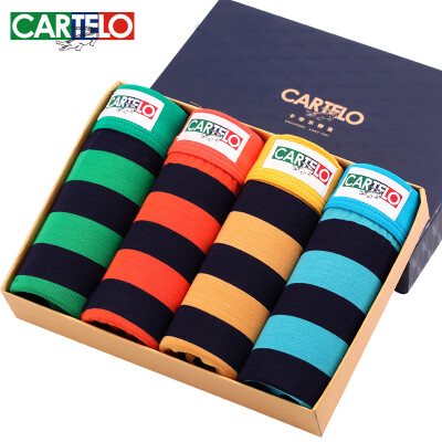 

Cartelo Men's Cotton Boxer Shorts (4pcs