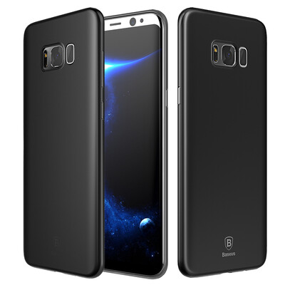 

Baseus раз думающие Samsung Galaxy S8 плюс телефон оболочки защитный рукав тонкий твердый черный цвет