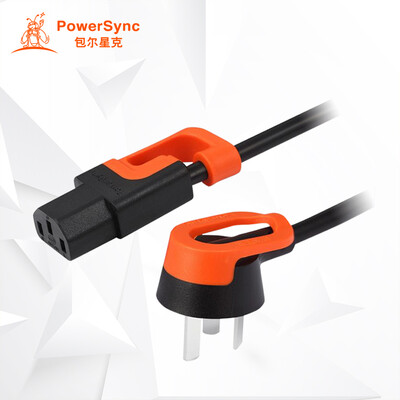 

PowerSync PWC-KPC10 computer host power cable for computer host display rice cooker electric kettle household appliances anti-rocking product suffix