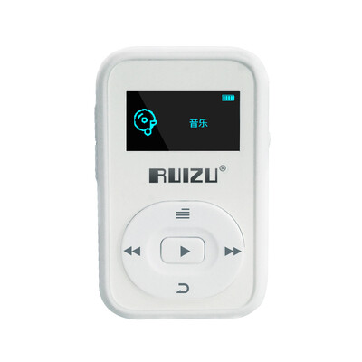 

Руи семьи (RUIZU) X26 8G белый беспроводной Bluetooth мини спорта MP3 с зажимом с Walkman экраном