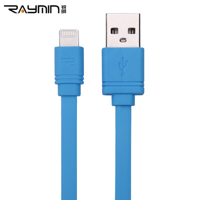 

Rui Ming SJ013-0100 Apple USB кабель для передачи данных кабель питания для iphone6 ​​/ PLUS / 5 / 5S ipad4 / 5 / air mini2 / 3 nano7 синий 1 м