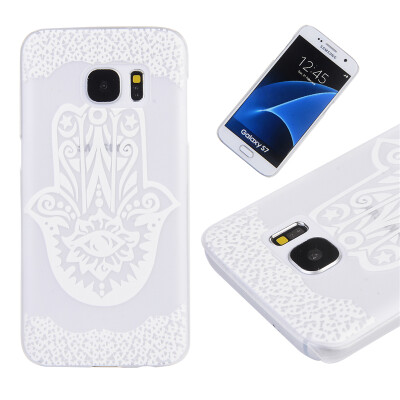 

Palm flower Pattern Soft Thin TPU Rubber Silicone Gel Case Cover for SAMSUNG Galaxy S7 Edge