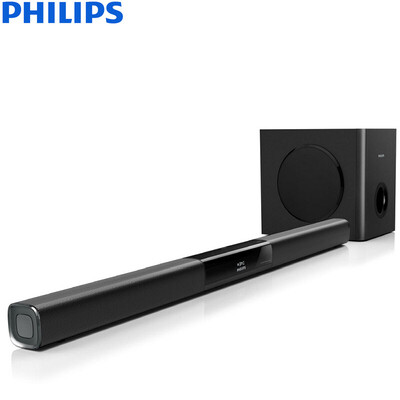 

Philips (PHILIPS) стерео сабвуфер домашний кинотеатр шептала галерея Bluetooth беспроводная стерео музыка как проса Skyworth телевизора Sony TV стерео HTL3140B / 93