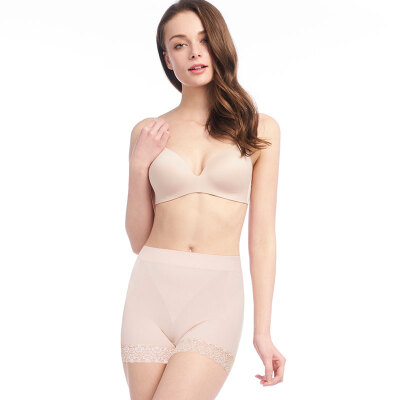 

Jingdong supermarket] three guns [2 installed] ladies underwear a forming lace safe backing pants your skin skin + your skin