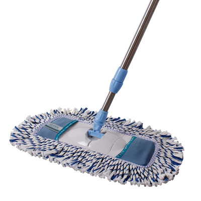 

Jingdong Supermarket Jiebi Shi flat mop 360 ° rotating stainless steel tow mop cloth HAAW12601200