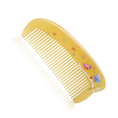 

Jingdong Supermarket Yu Mei Ren horns lacquer art comb suit hand-painted combs a big one