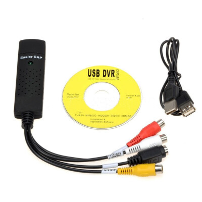 

USB 2.0 Video Audio VHS to DVD Converter Capture Card Adapter