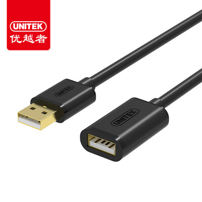 

Превосходный человек (UNITEK) удлинитель usb мужской до женского компьютера U дисковая мышь клавиатура беспроводная видеокамера TV usb интерфейс расширение линии данных кабель 0,5 м Y-C447EBK