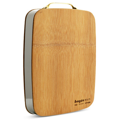 

BAYCO BAYCO whole bamboo cutting board stainless steel edging thickened whole bamboo chopping board chopping board 40 30 4cm BX4886